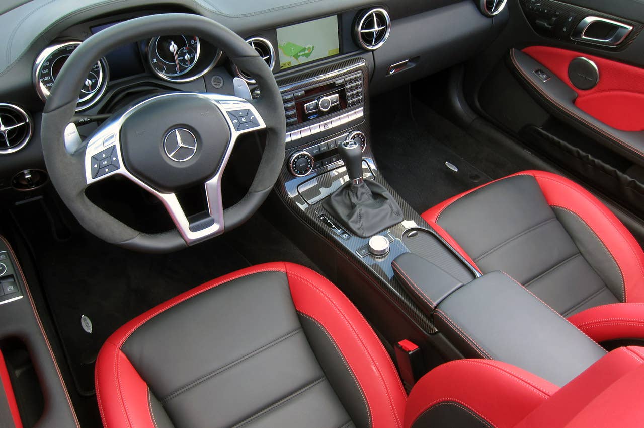 2012 Mercedes-Benz SLK55 AMG interior