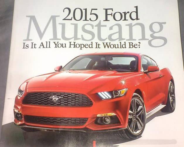 Ford Mustang leaked in Autoweek