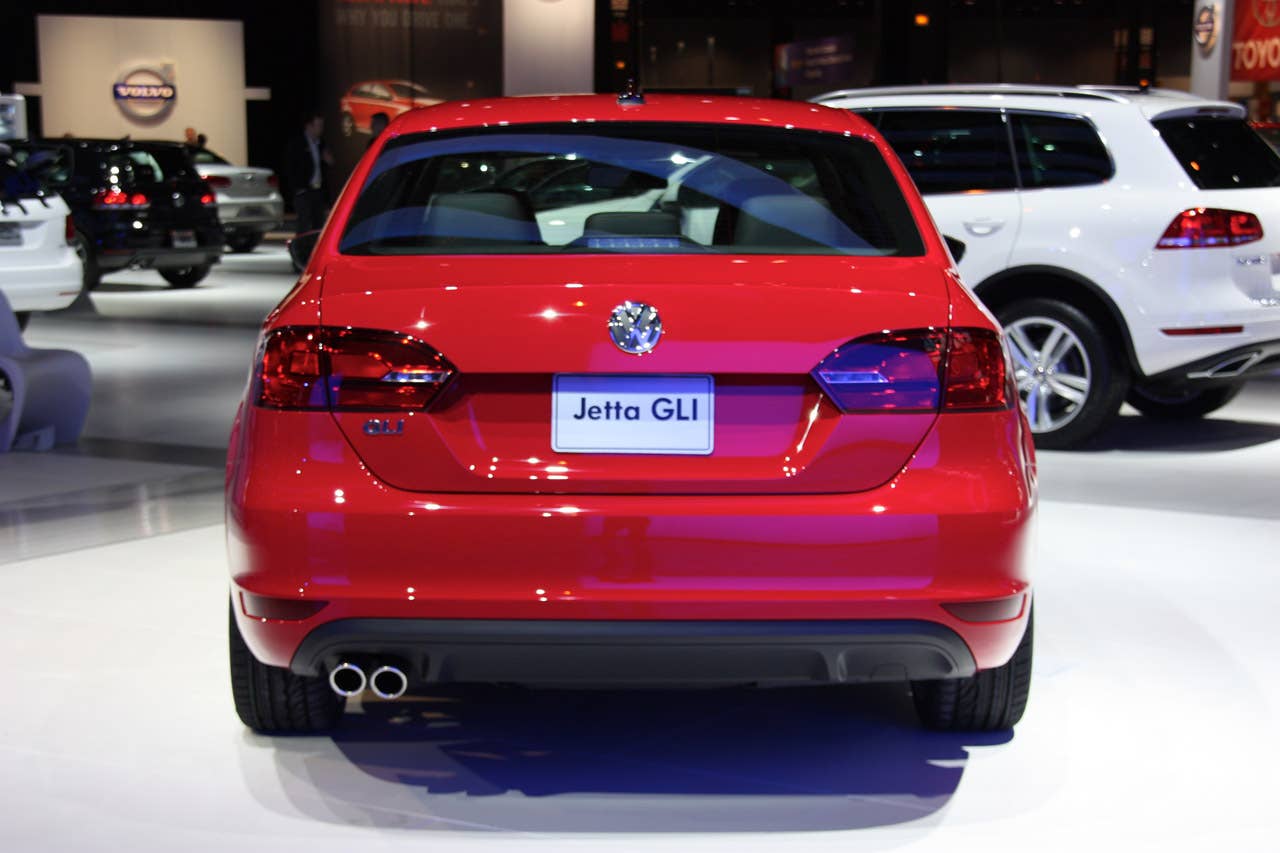 2012 Volkswagen Jetta GLI rear