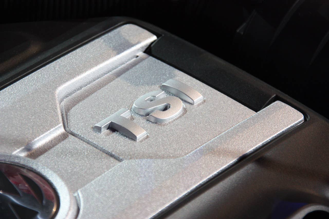 2012 Volkswagen Jetta GLI engine detail