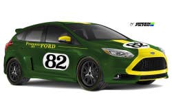 Lotus-themed Ford Focus ST