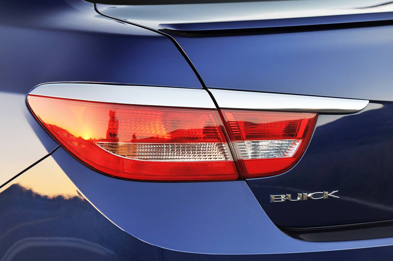 2013 Buick Verano Turbo taillight