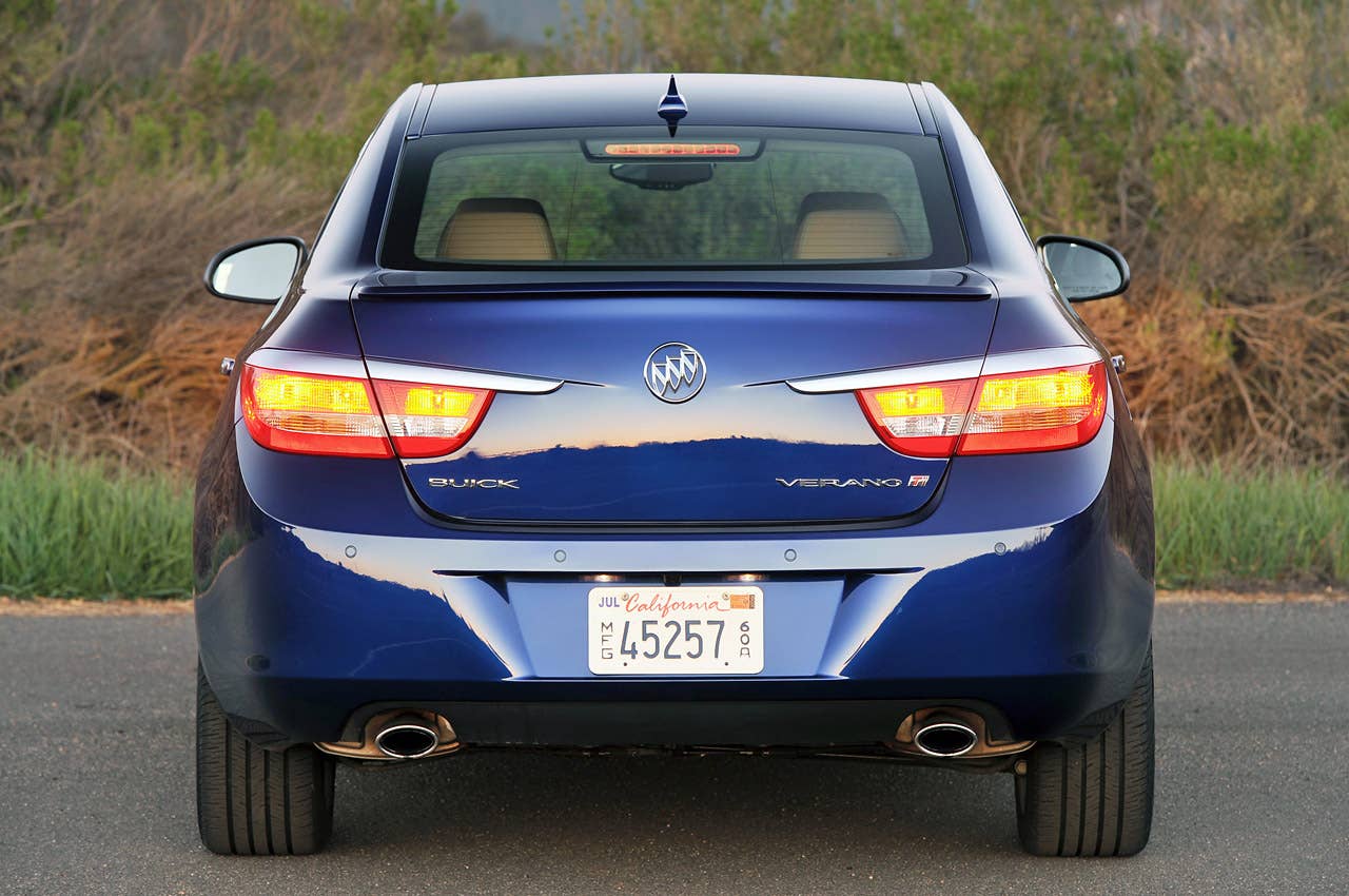 2013 Buick Verano Turbo rear view