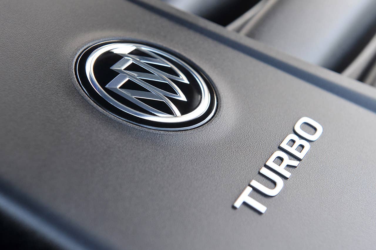 2013 Buick Verano Turbo engine detail