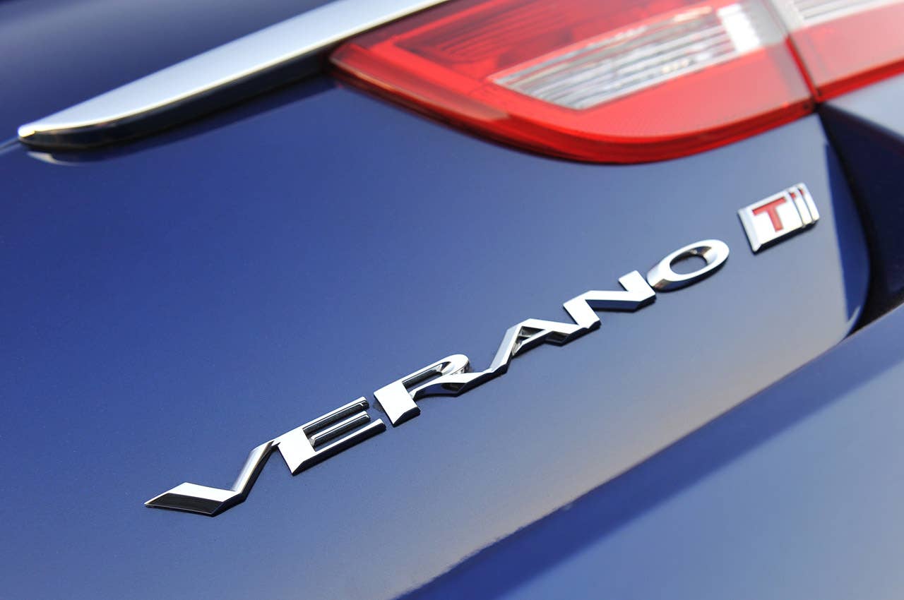 2013 Buick Verano Turbo badge