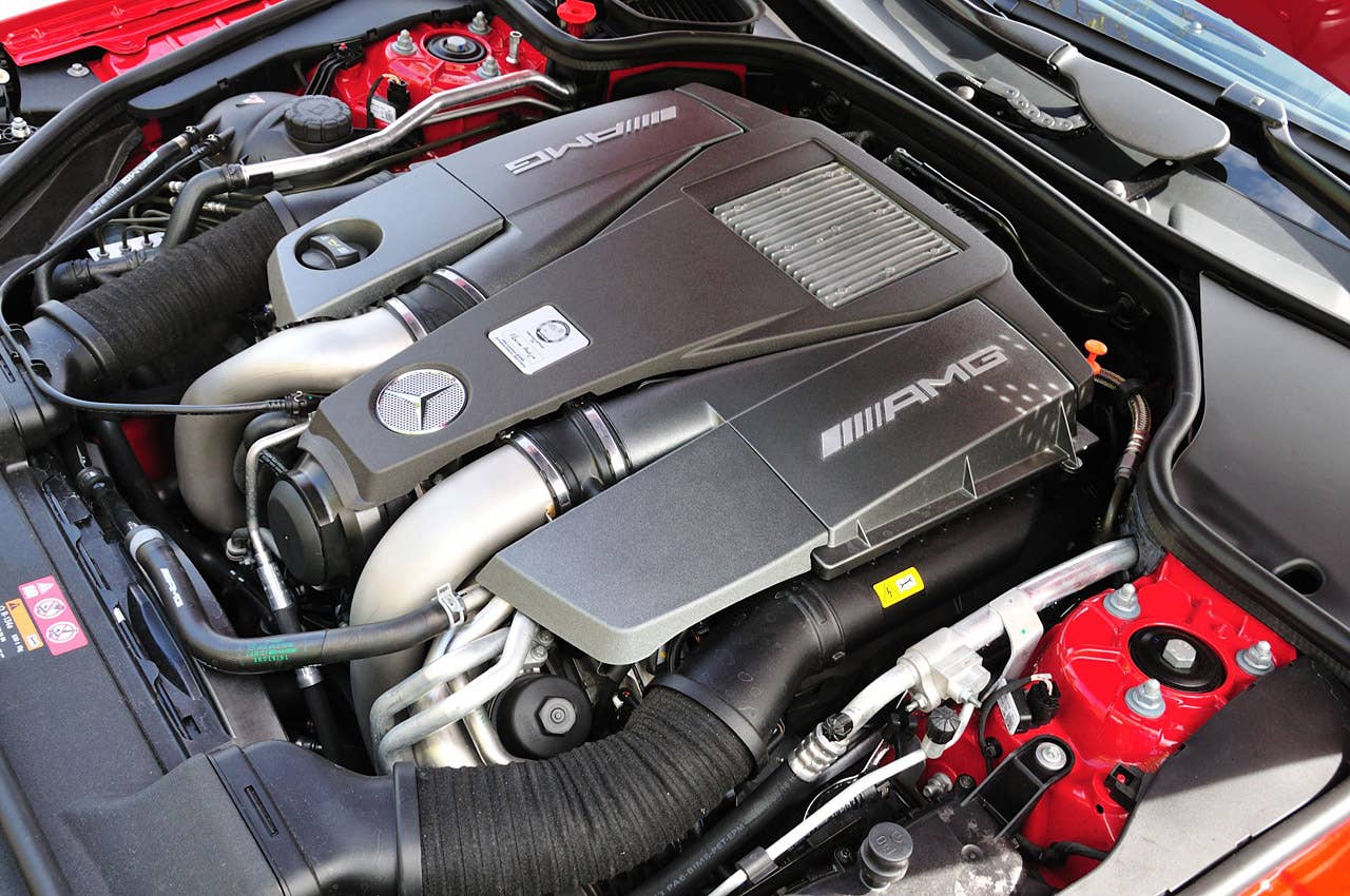2013 Mercedes-Benz SL63 AMG engine