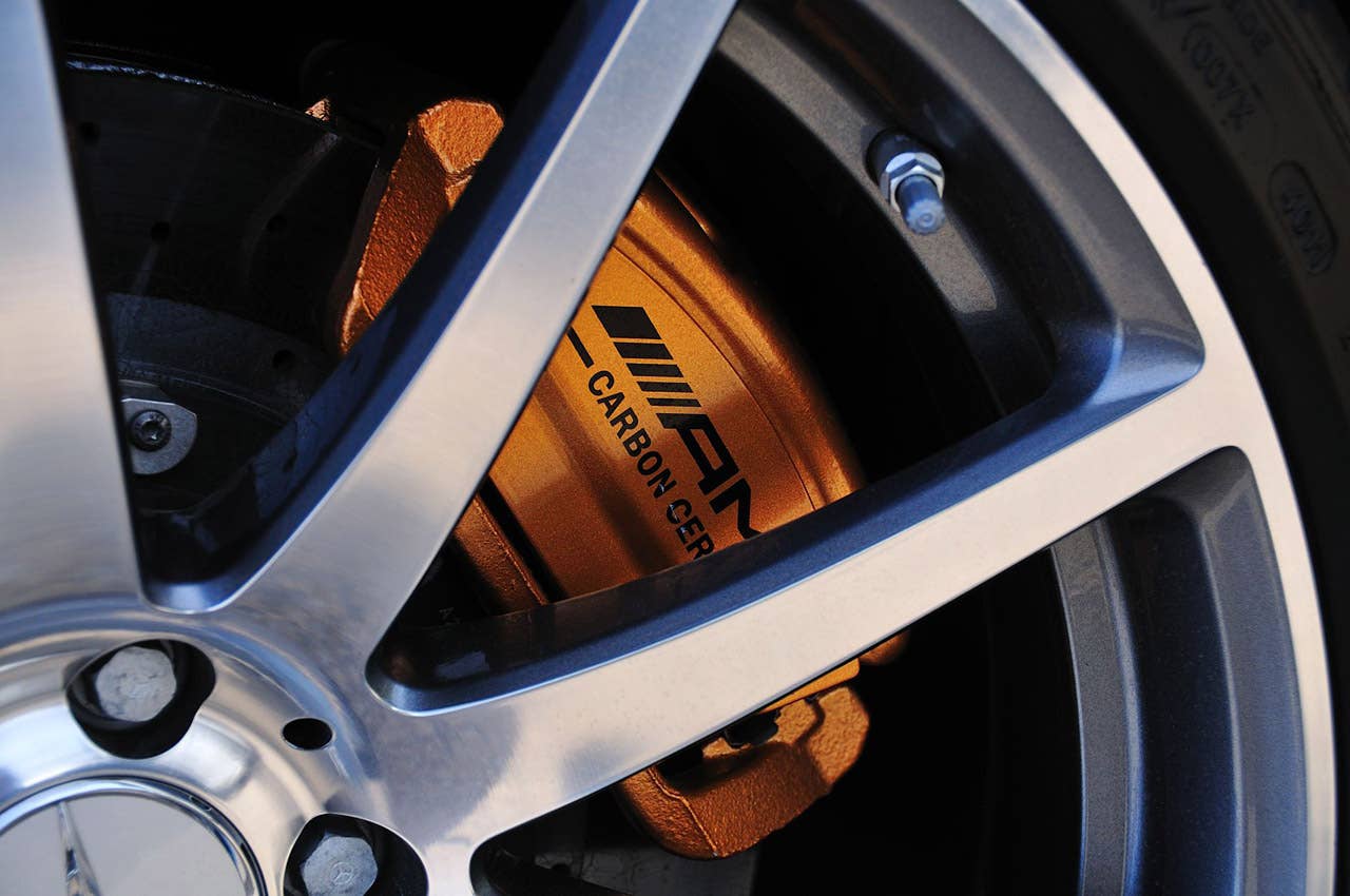 2013 Mercedes-Benz SL63 AMG brake caliper