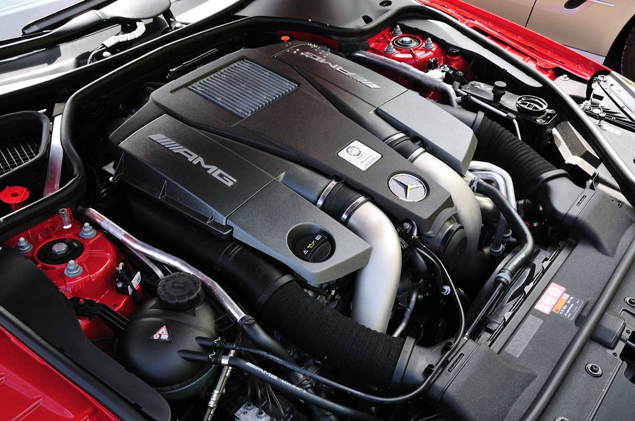 2013 Mercedes-Benz SL63 AMG engine