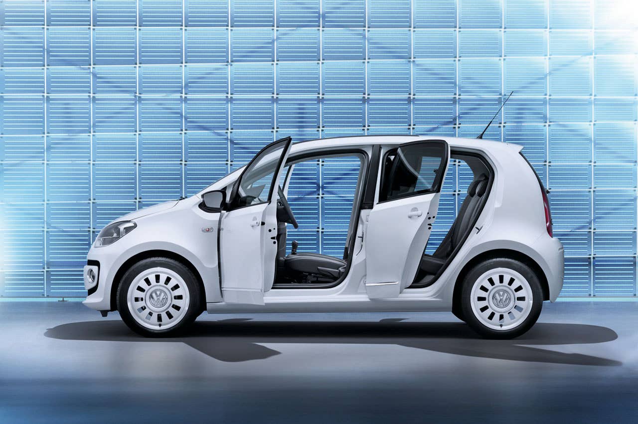 Volkswagen Up! Five Door doors open