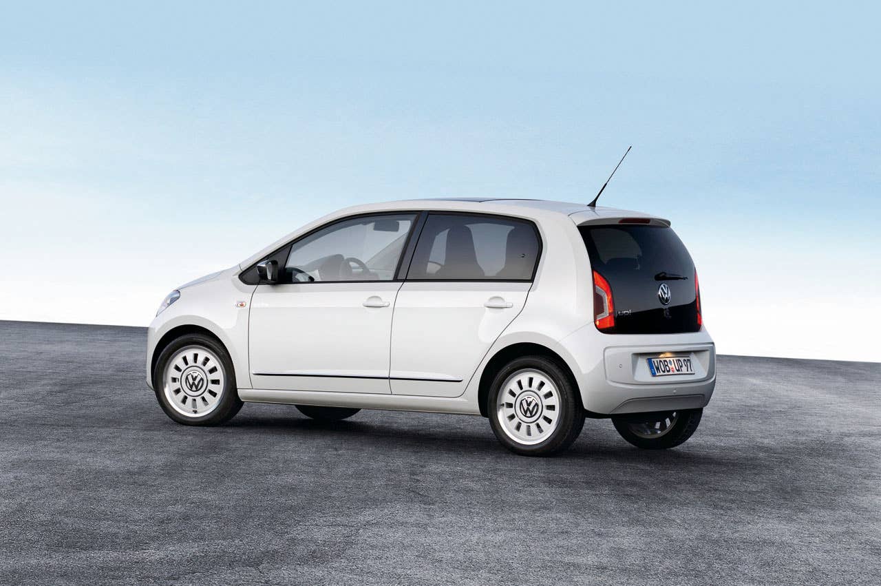 Volkswagen Up! Five Door rear 3/4