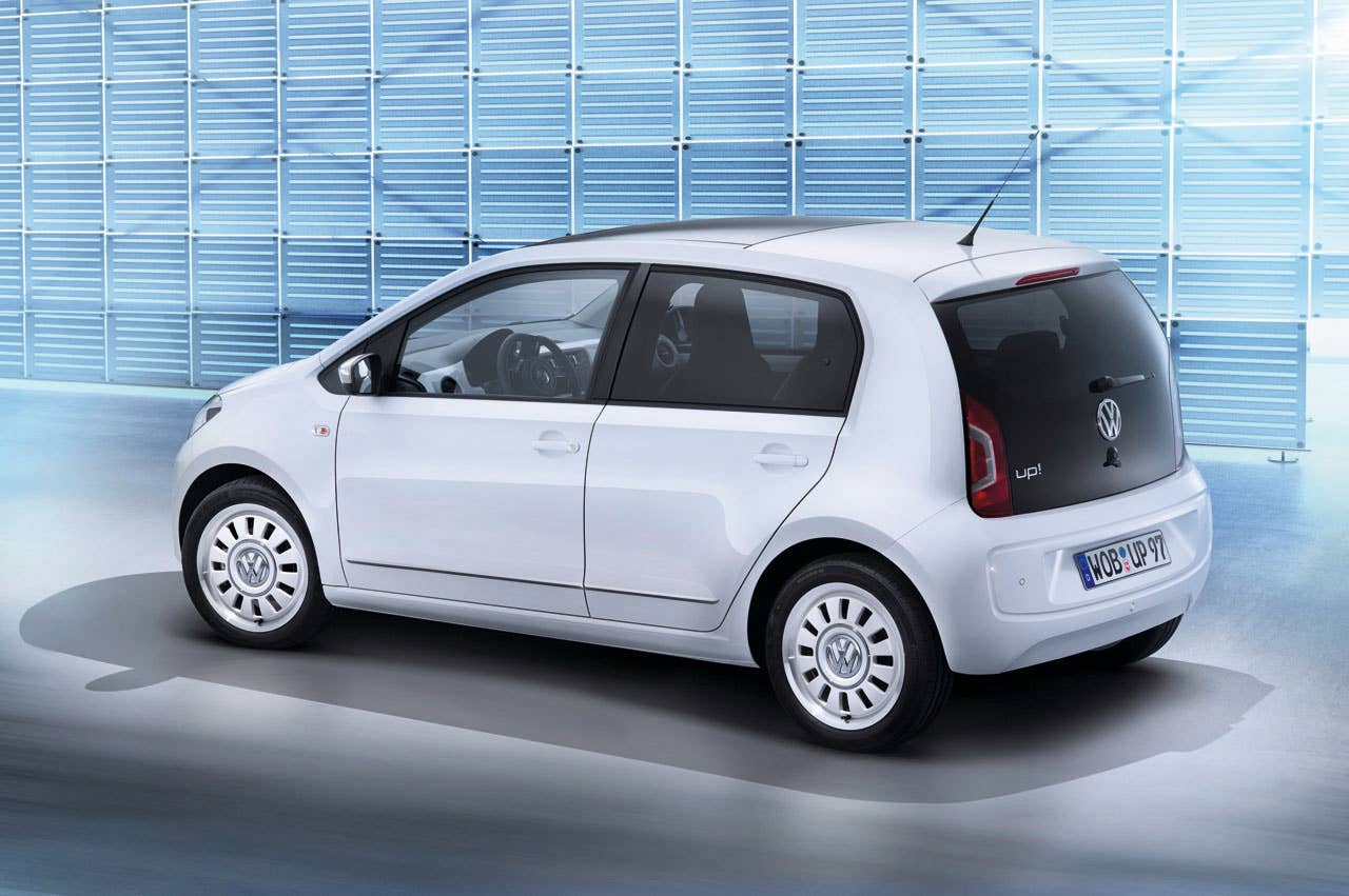 Volkswagen Up! Five Door rear 3/4