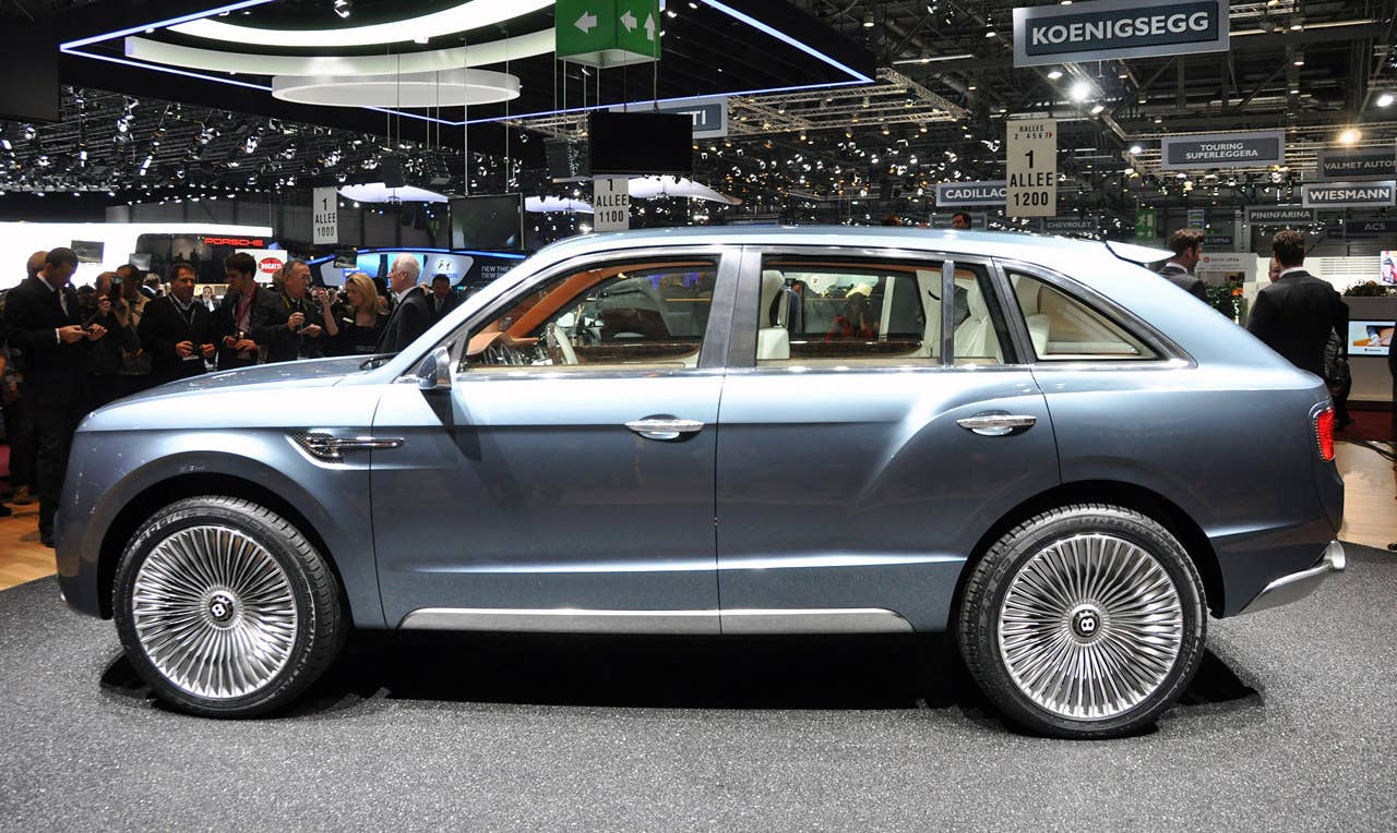 "SUVs continue to be in high demand and Porsche has shown that plush sport-utility vehicles have great potential," said Frankfurt-based Equinet AG analyst Tim Schuldt.  But the Bentley SUV may face competition from VW stable mate Lamborghini, which recently won the backing of parent Audi to launch the Urus SUV in 2017, Maserati's Jeep-based Kubang and Land Rover's Range Rover Sport, analysts said.
