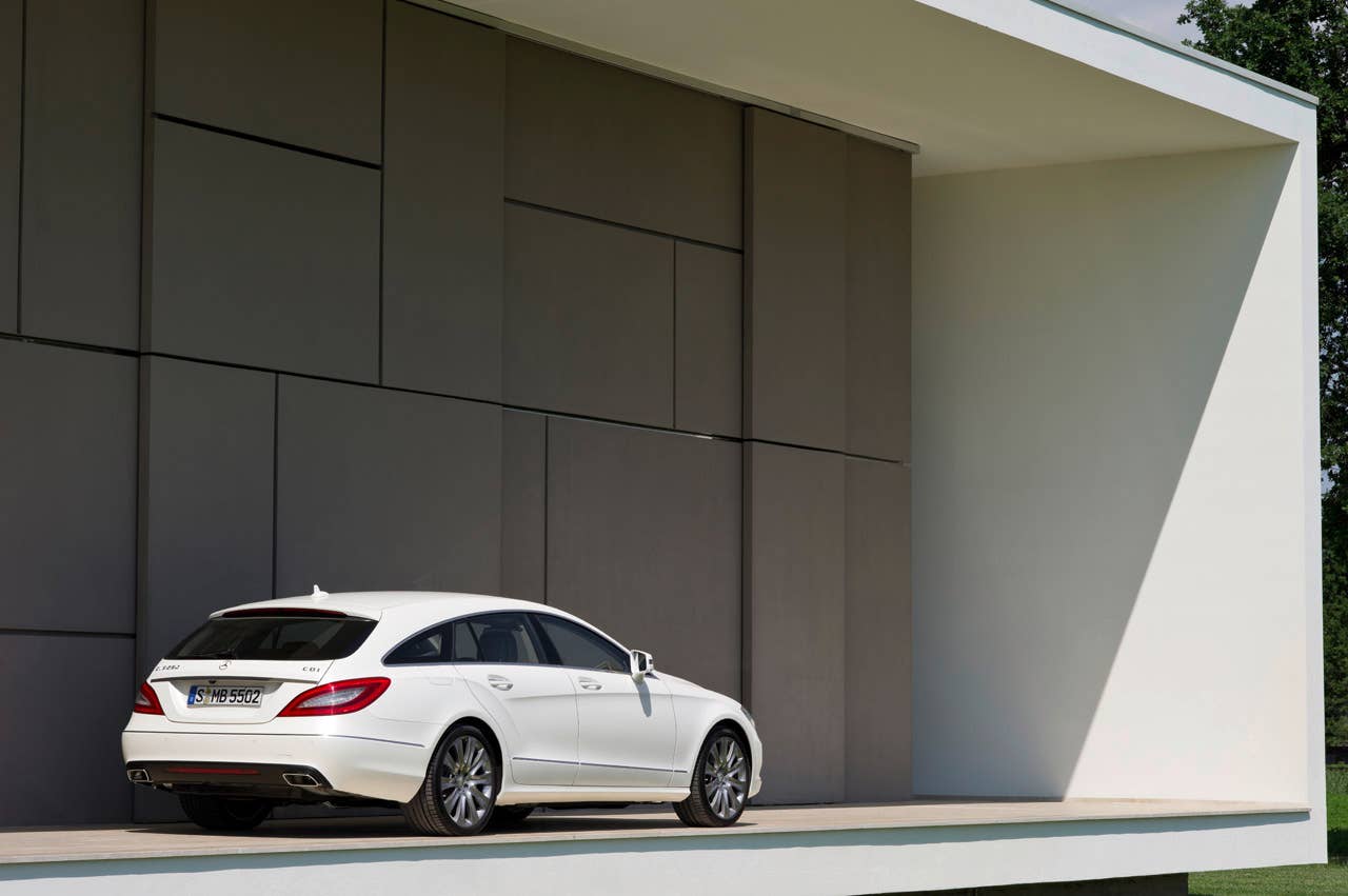 CLS 250 CDI Shooting Brake, Lack: designo magno kaschmierweiss, Innen: Leder Passion Exclusiv Mandelbeige (X 218) 2012