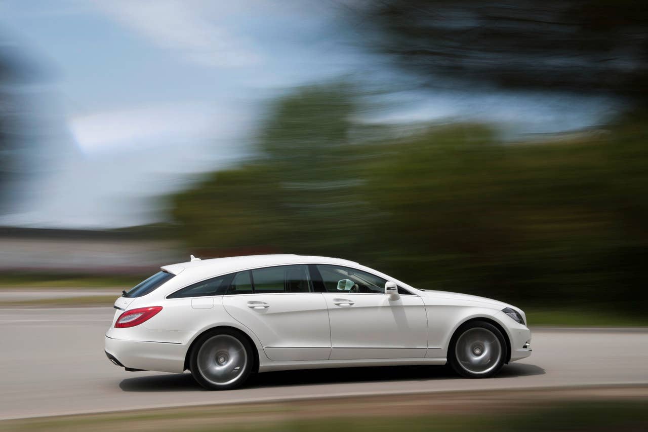 CLS 250 CDI Shooting Brake, Lack: designo magno kaschmierweiss, Innen: Leder Passion Exclusiv Mandelbeige (X 218) 2012