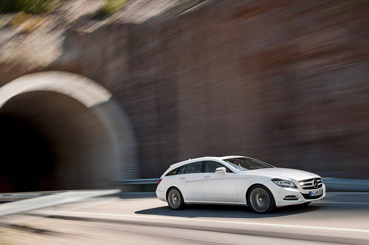 CLS 250 CDI Shooting Brake, Lack: designo magno kaschmierweiss, Innen: Leder Passion Exclusiv Mandelbeige (X 218) 2012