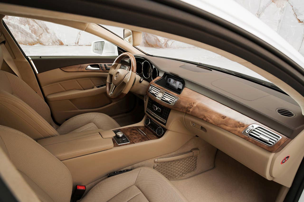 CLS 250 CDI Shooting Brake, Lack: designo magno kaschmierweiss, Innen: Leder Passion Exclusiv Mandelbeige (X 218) 2012
