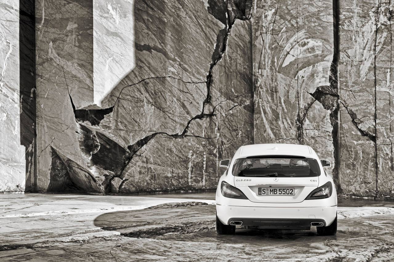 CLS 250 CDI Shooting Brake, Lack: designo magno kaschmierweiss, Innen: Leder Passion Exclusiv Mandelbeige (X 218) 2012