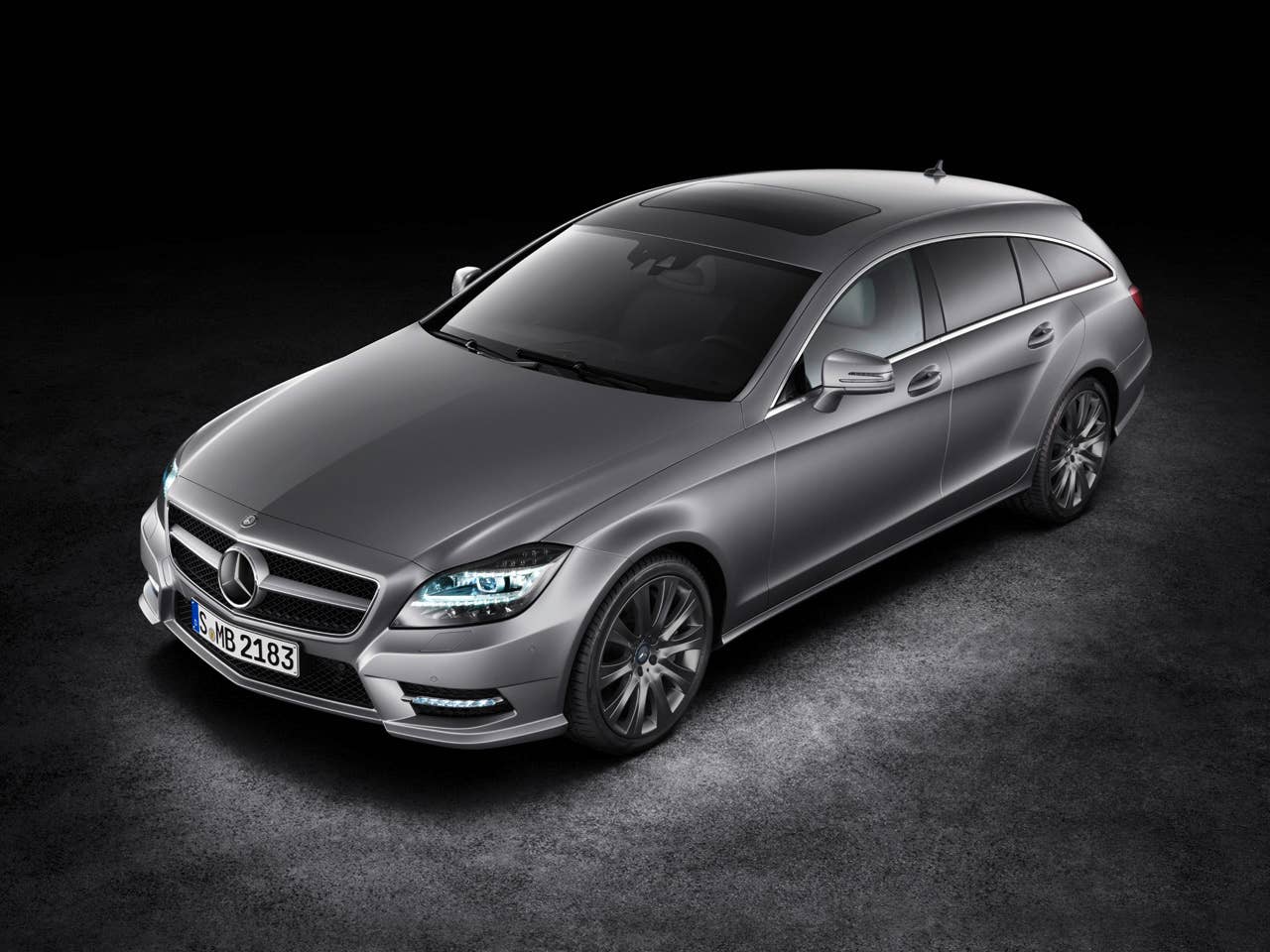 CLS 500 Shooting Brake, Lack: designo magno alanitgrau (X 218) 2012