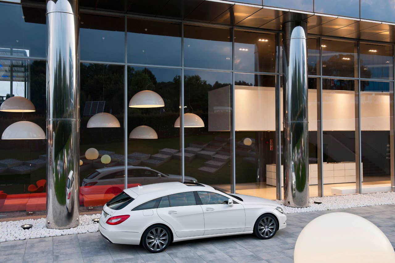 CLS 250 CDI Shooting Brake, Lack: designo magno kaschmierweiss, Innen: Leder Passion Exclusiv Mandelbeige (X 218) 2012
