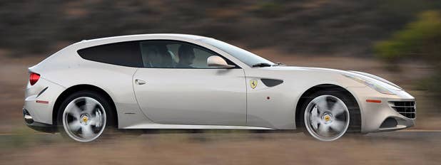 2013 Ferrari FF driving
