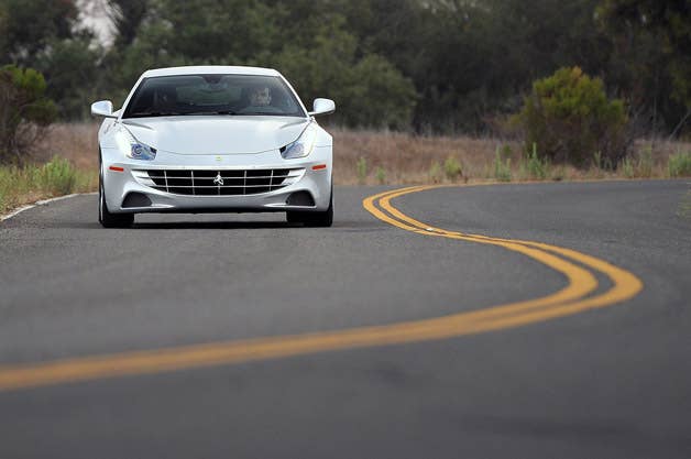2013 Ferrari FF driving