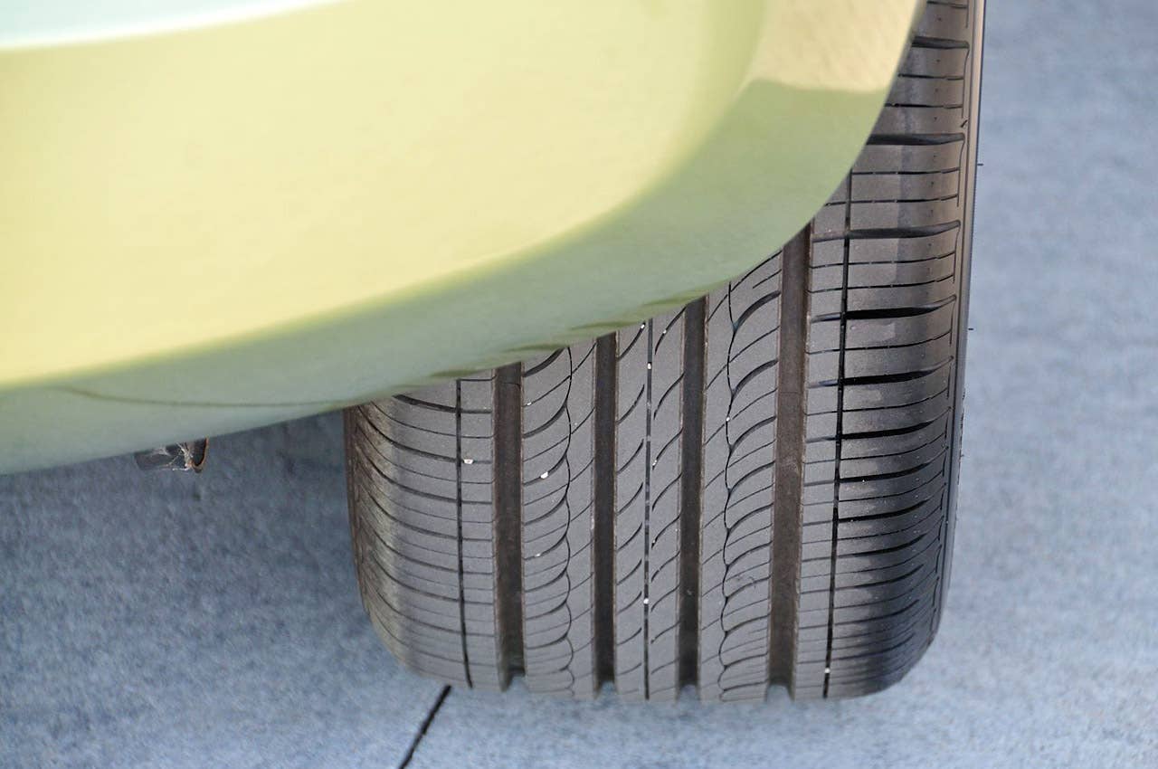 2012 Kia Soul rear tire