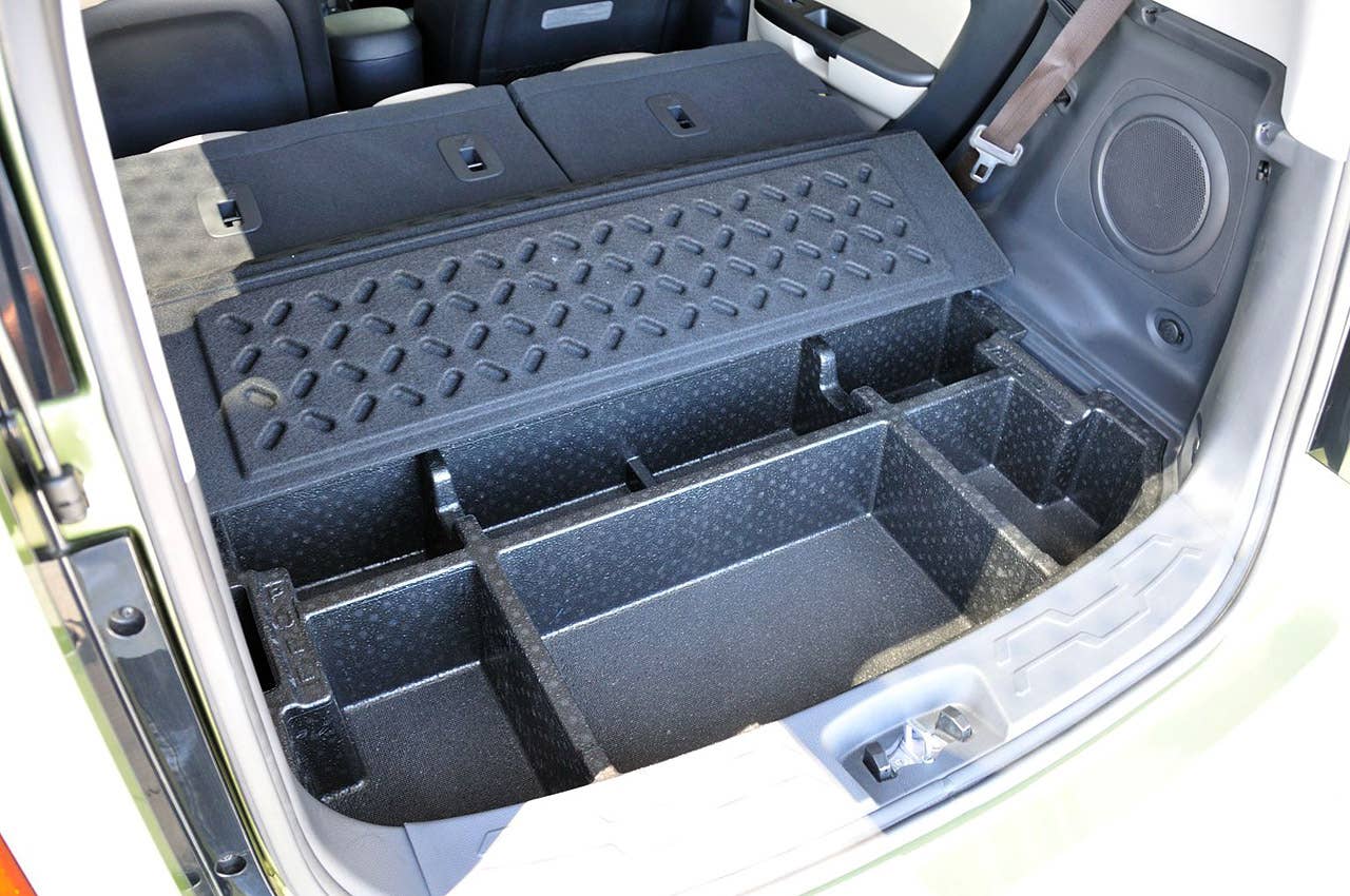 2012 Kia Soul rear cargo area