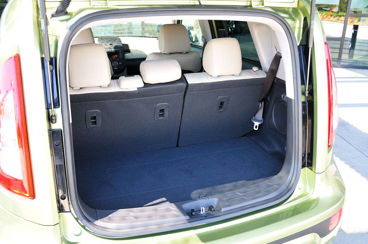 2012 Kia Soul rear cargo area