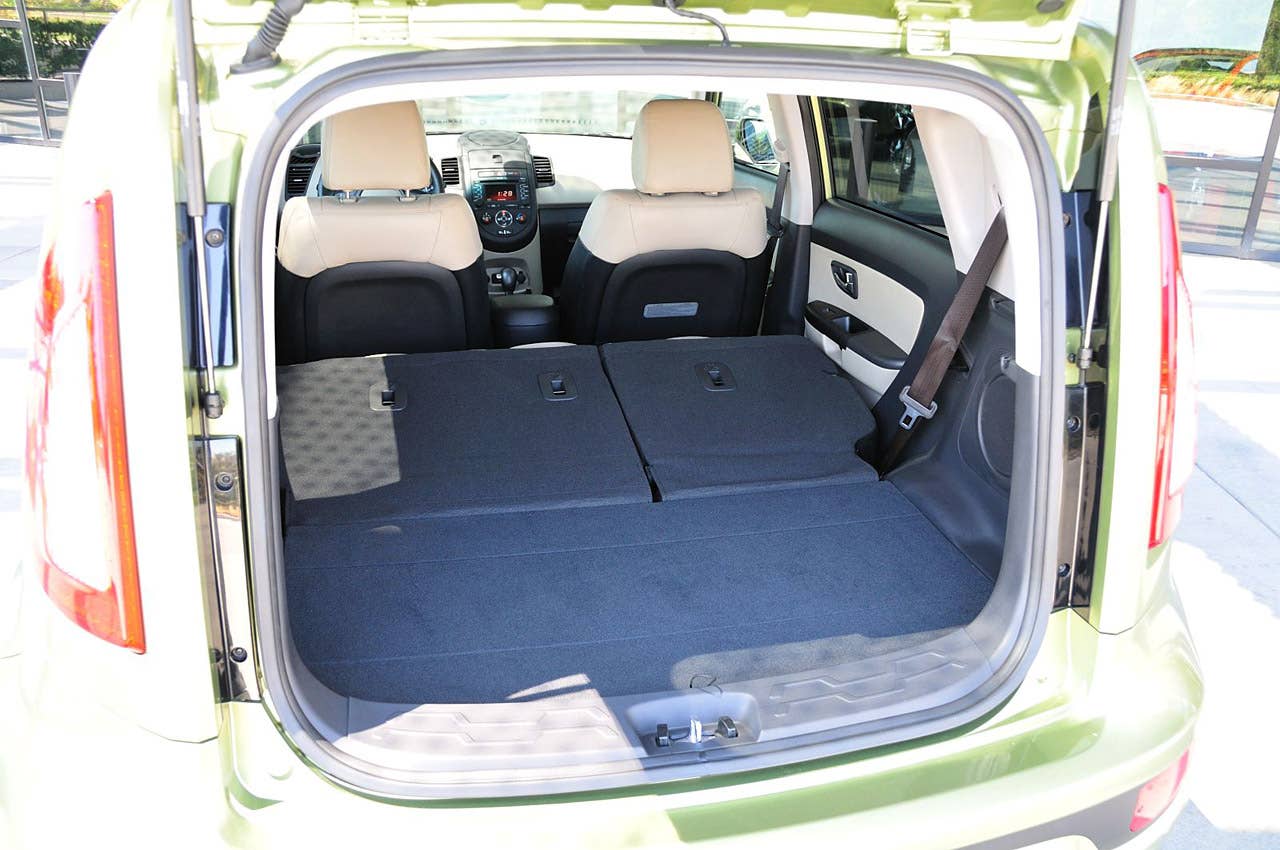2012 Kia Soul rear cargo area