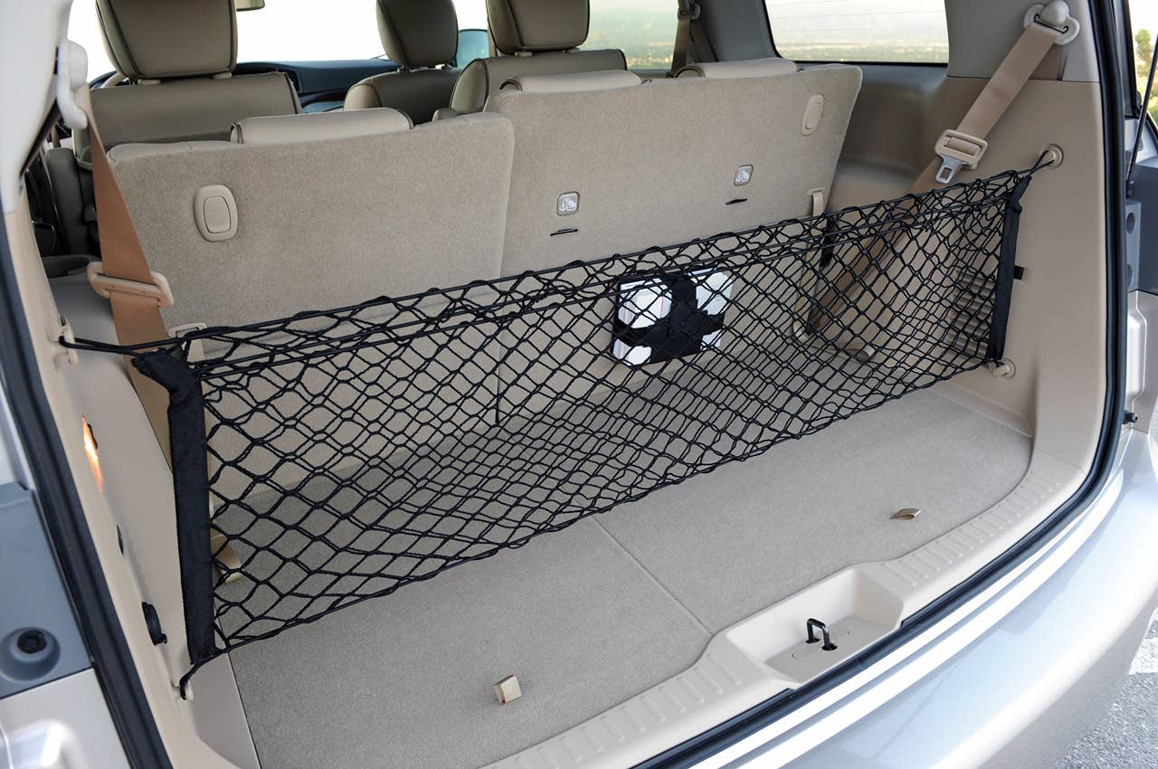 2011 Nissan Quest rear cargo area