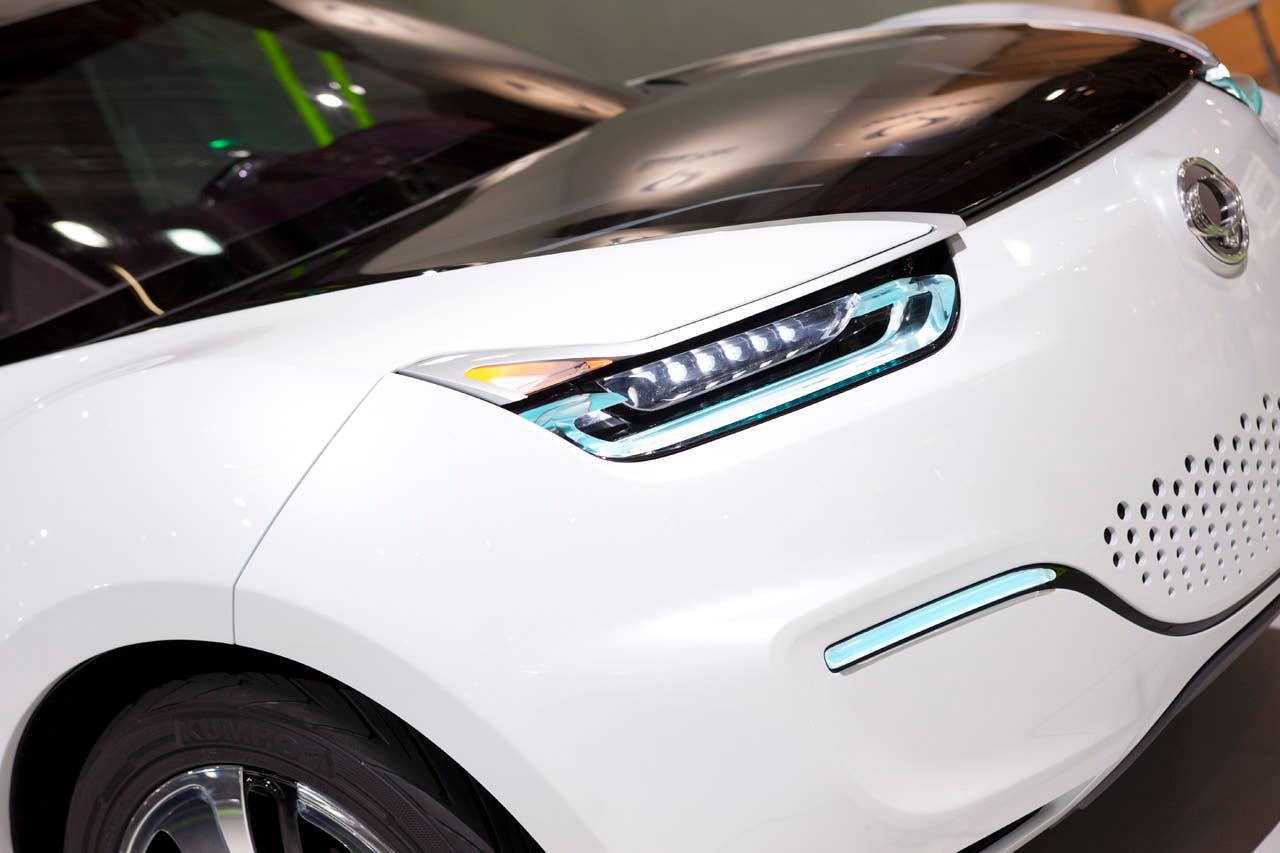Ssongyang e-XIV Concept headlight