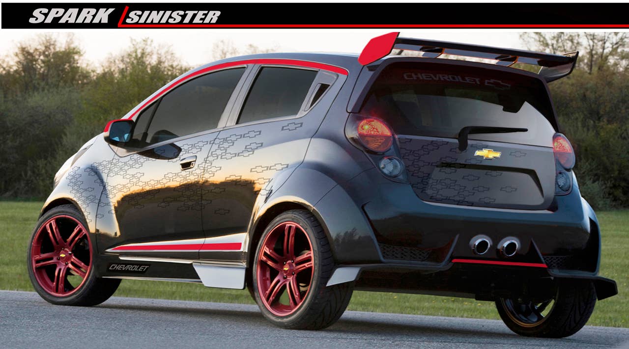 Chevrolet Spark Sinister concept