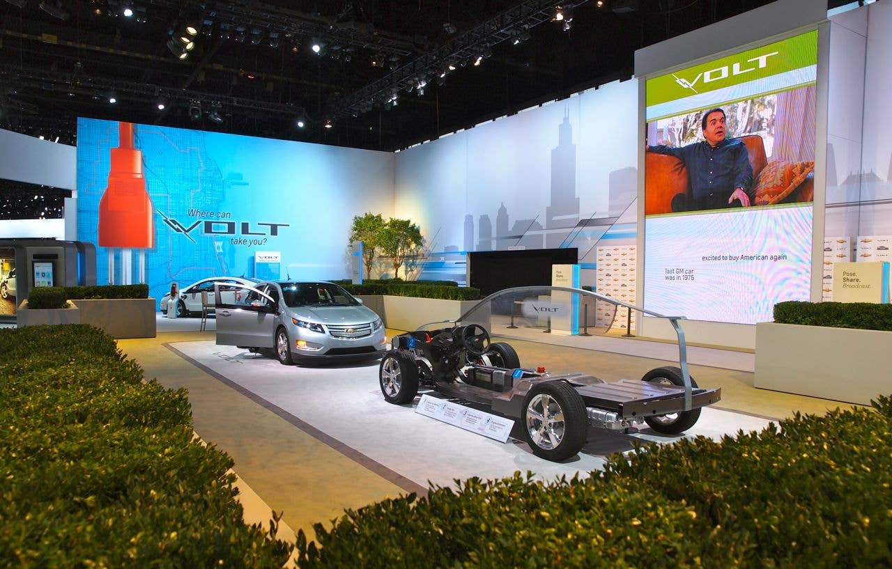 Chicago 2012 Chevrolet Volt Booth