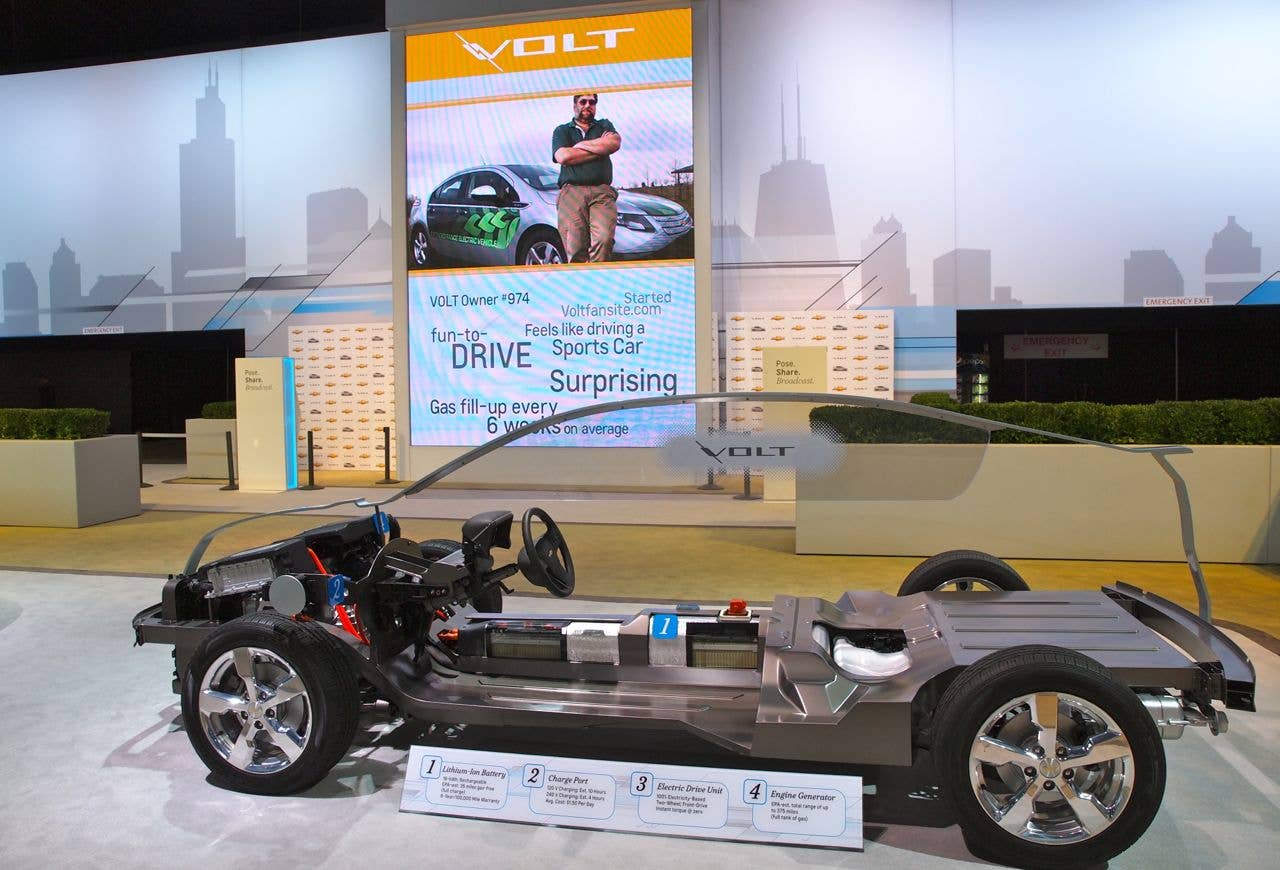 Chicago 2012 Chevrolet Volt Booth