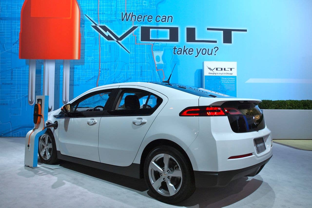 Chicago 2012 Chevrolet Volt Booth