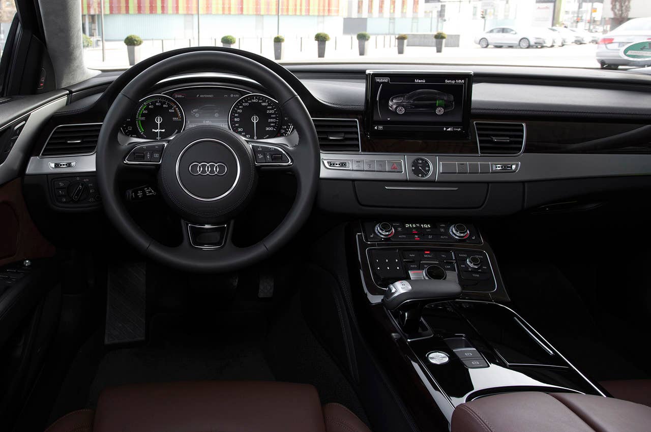 2012 Audi A8 Hybrid interior