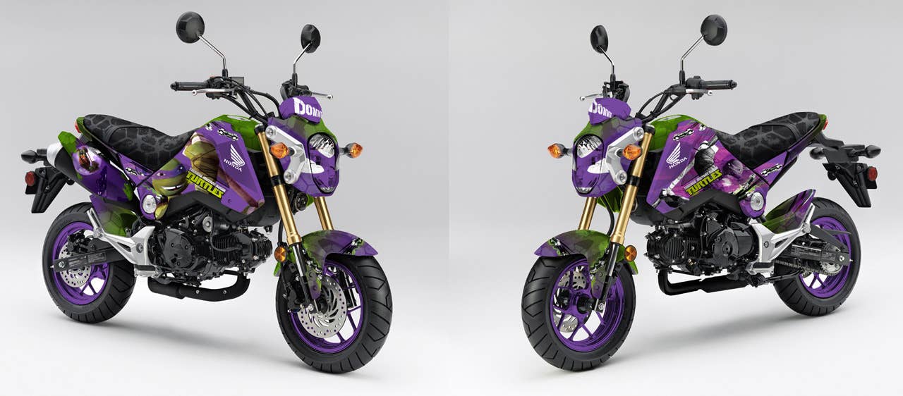 Honda Grom Ninja Turtles