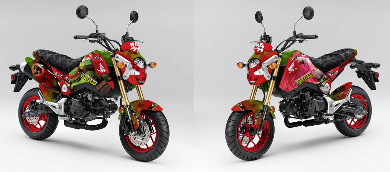 Honda Grom Ninja Turtles