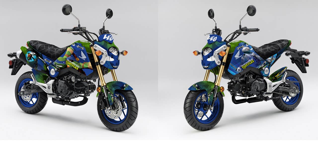 Honda Grom Ninja Turtles