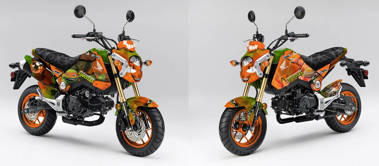Honda Grom Ninja Turtles