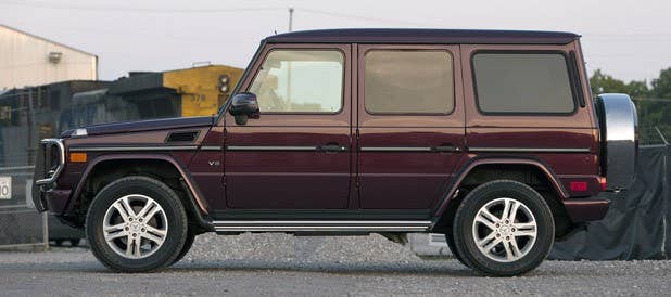 2013 Mercedes-Benz G550 side view