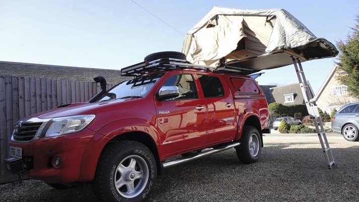 Top Gear Toyota Hilux tent