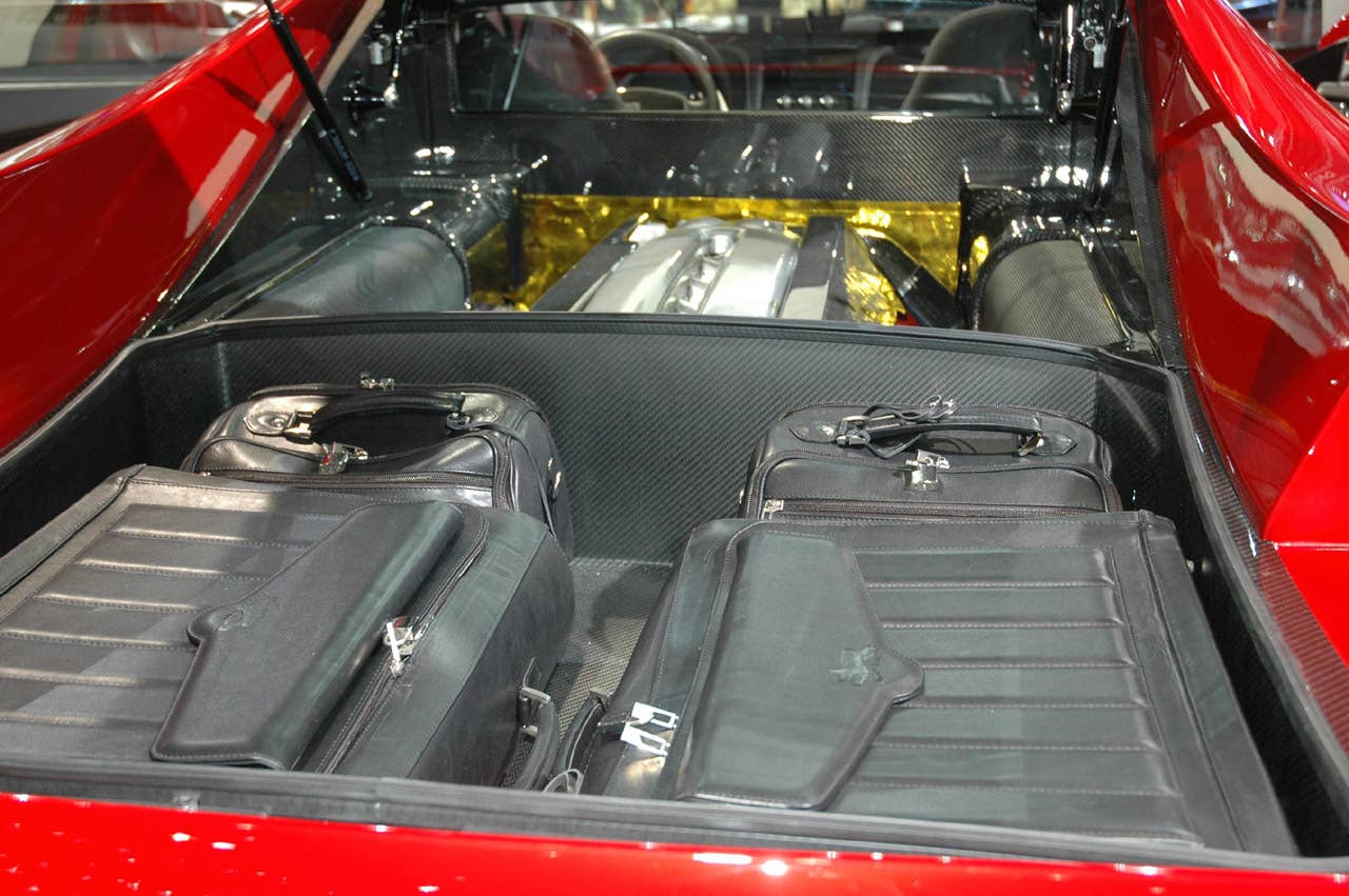 2011 GTA Spano engine bay