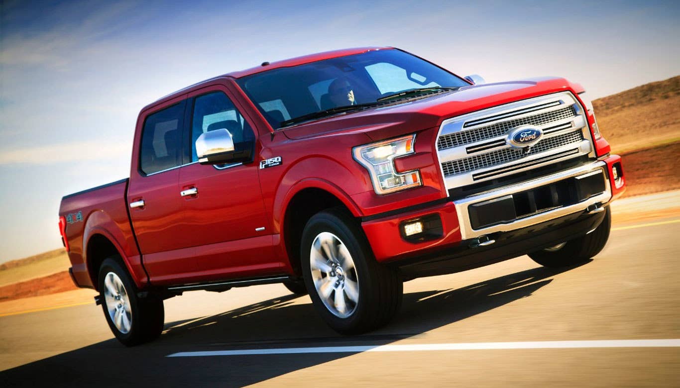 The biggest news for the F-150 is its aluminum frame and new 2.7-liter EcoBoost engine.   Going from a steel to aluminum frame cut about 700 pounds off of the F-150's weight, Ford says. That's a huge amount, and it should result in a significant improvement in fuel economy and driving dynamics. For customers worried about the strength of aluminum versus the more conventional steel, Ford notes that many military vehicles, such as the HMMWV and Bradley Fighting Vehicle, use a very similar sort of aluminum alloy in their construction.  The new 2.7L V6 engine, which is turbocharged, is also an important update. Ford says that it will produce power similar to that of mid-range V8s, yet get better miles per gallon, courtesy of its smaller size.