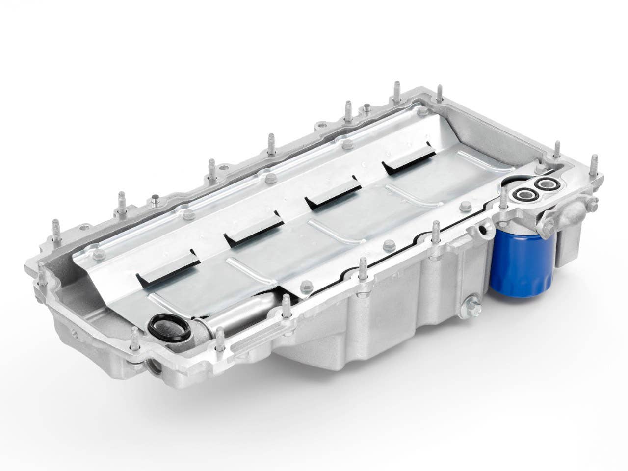 2014 Chevrolet Corvette Stingray LT1 oil pan and windage tray