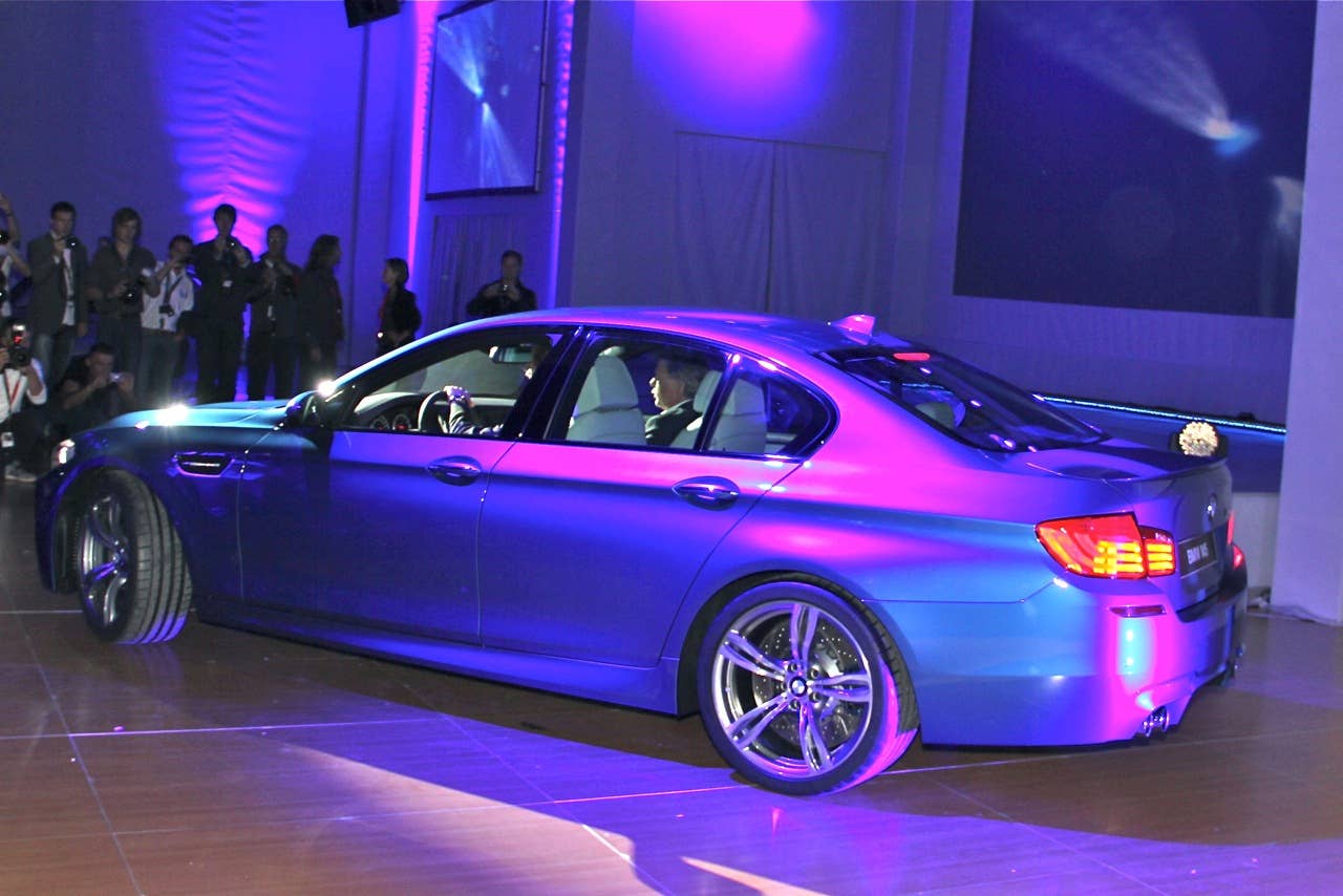 2012 BMW M5 live