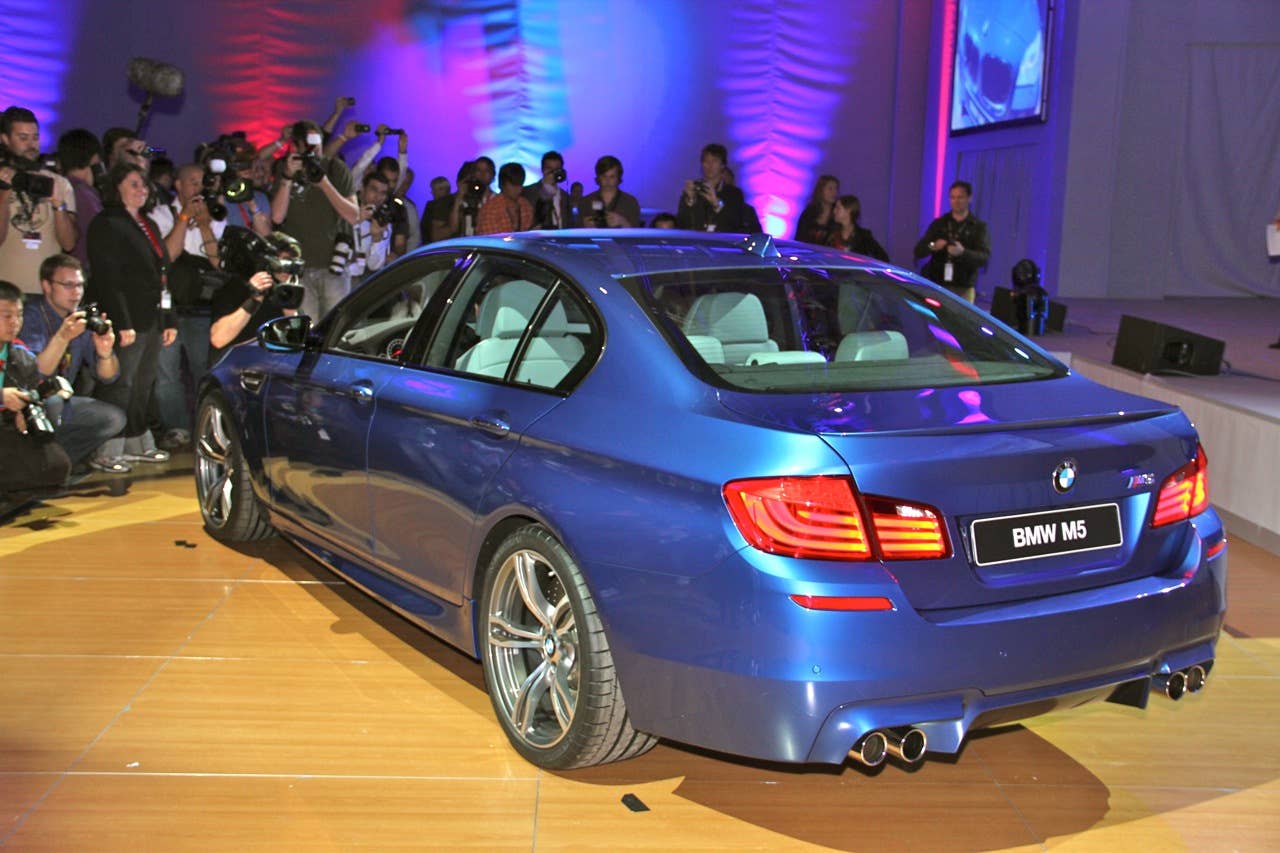2012 BMW M5 live
