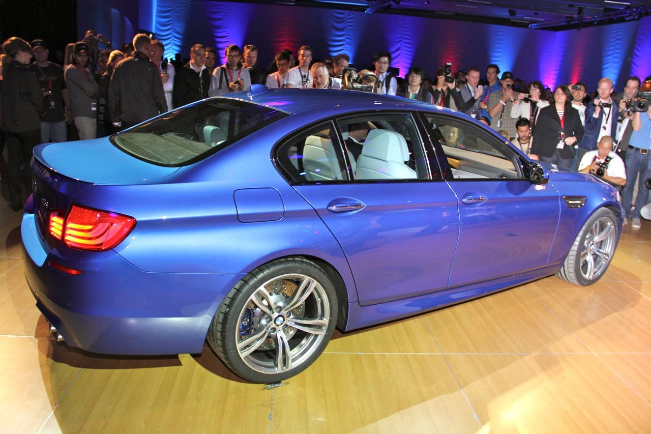 2012 BMW M5 live