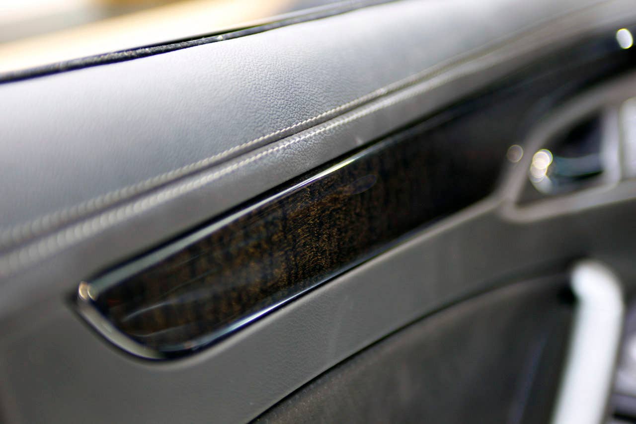 2011 Cadillac CTS-V Sport Wagon Black Diamond Edition interior trim