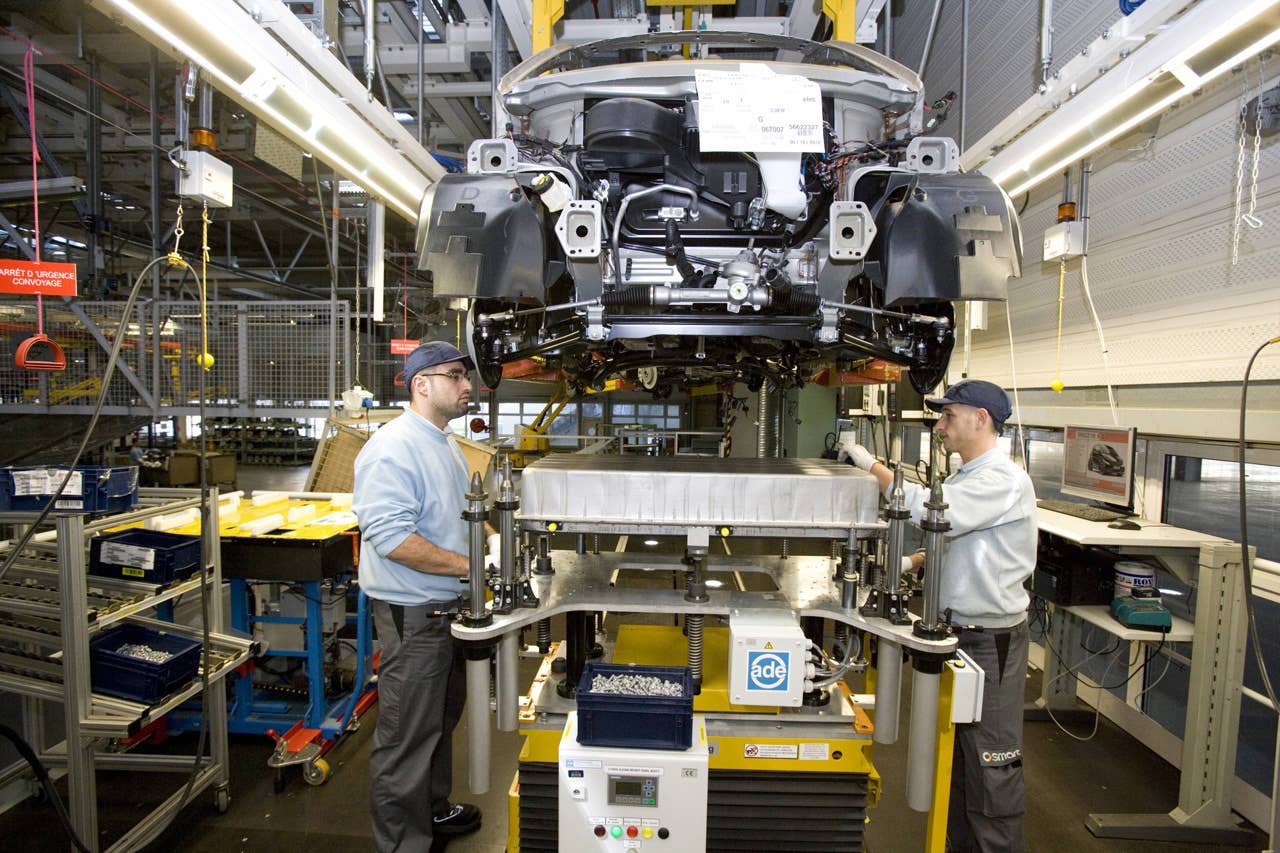 Smart Fortwo Electric Drive Production